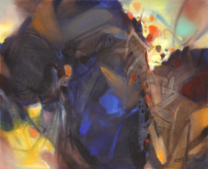 Chu Teh-Chun, Untitled, 1995